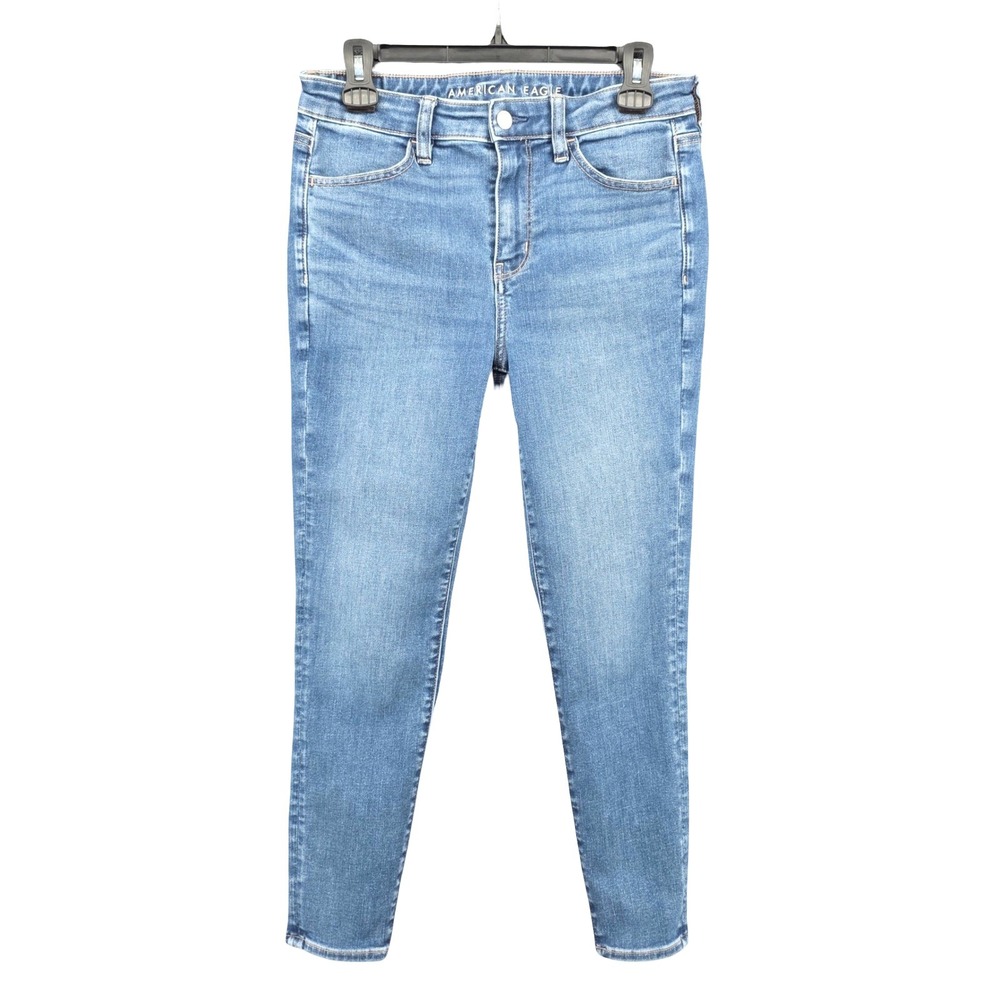 American Eagle Skinny Jegging Mid Rise Jeans 8 X-Short